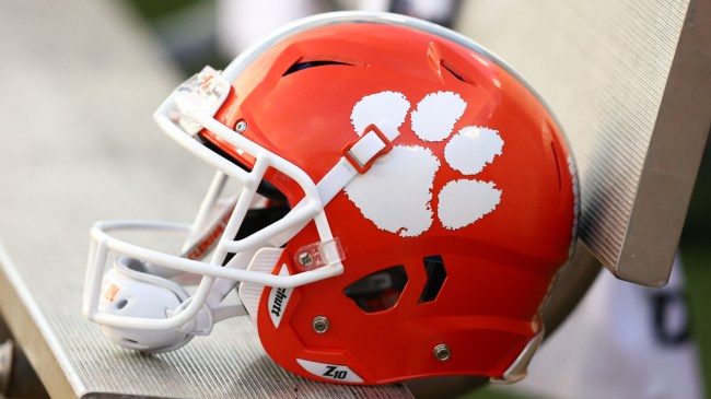 Clemson football helmet