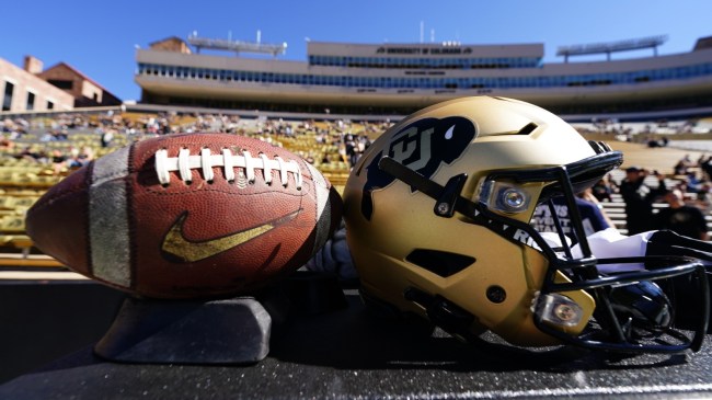 Colorado Buffaloes football helmet