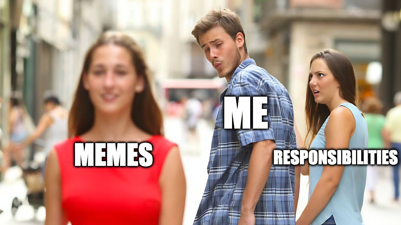 distracted boyfriend meme