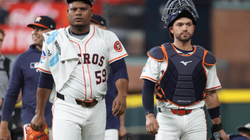 Astros’ Framber Valdez Accused Of Intentionally Drilling Teammate In The Chest With Pitch After Giving Up Home Run