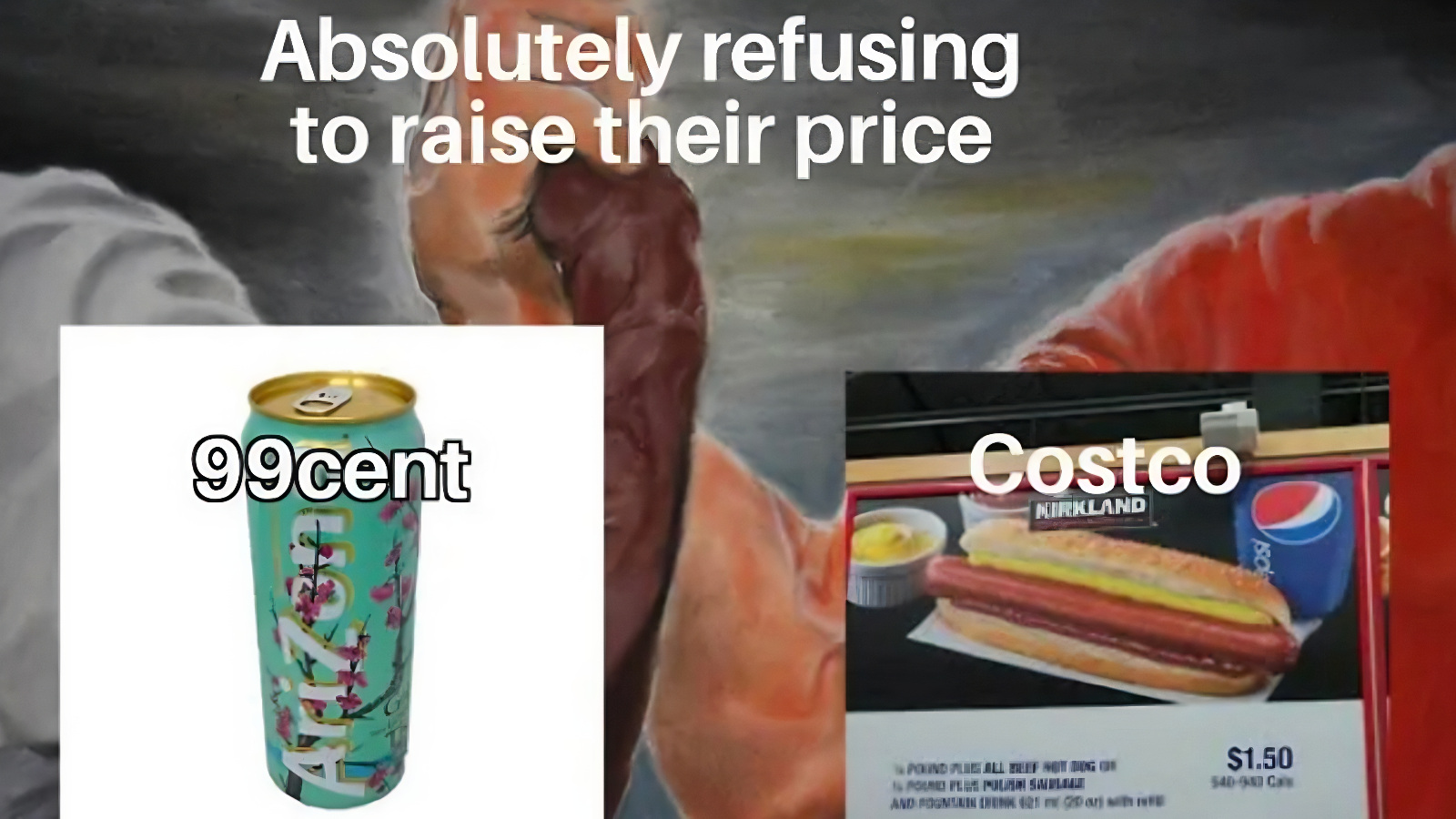 the most hilarious meme about food courts