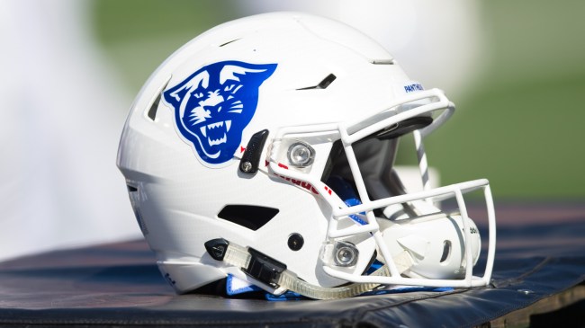 Georgia State football helmet