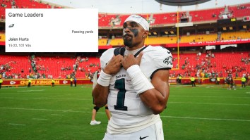 NFL Writer At CBS Delusionally Puts Jalen Hurts In The Same Sentence As Sports Icons Kareem Abdul-Jabbar And Bob Gibson