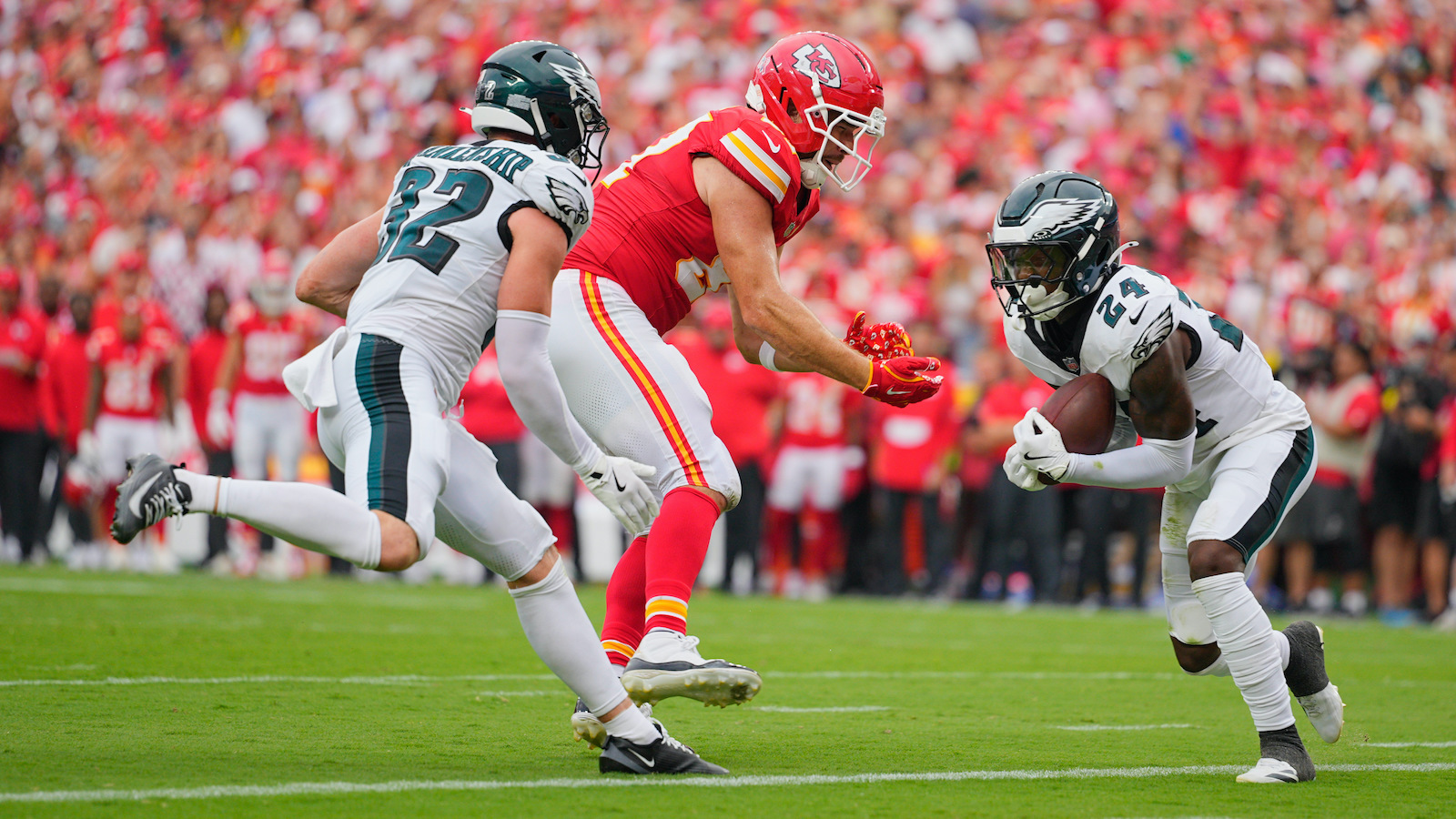 kelce dropped catch