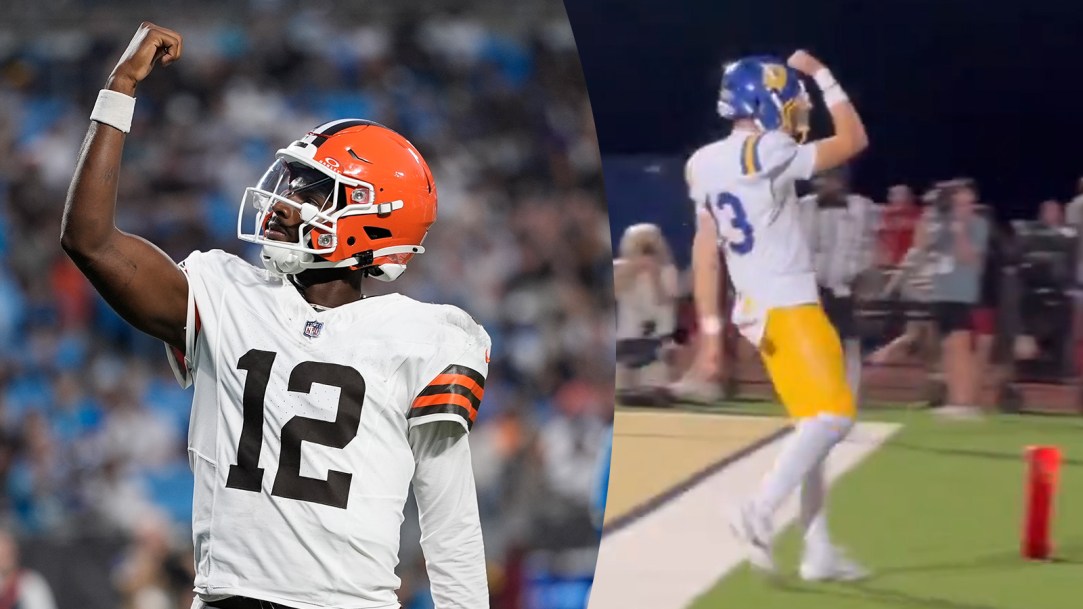 Knox Kiffin Shedeur Sanders Penalty High School Football Celebration