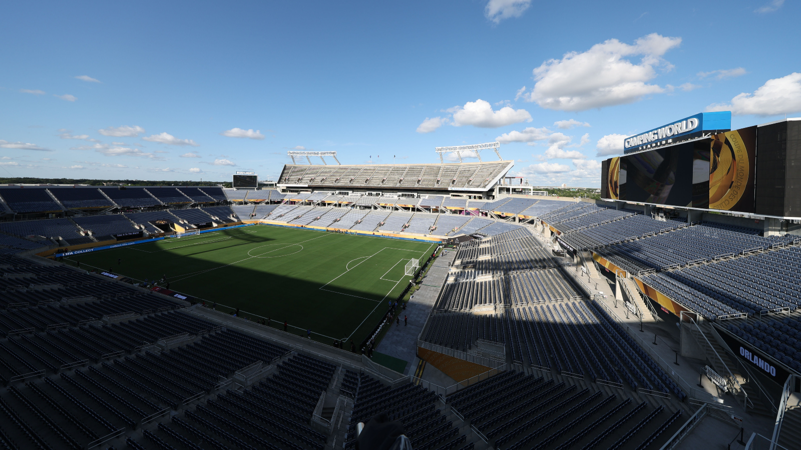 Camping World Stadium in Orland hosting FIFA Club World Cup 2025-Group Stage-CR Flamengo at LAFC