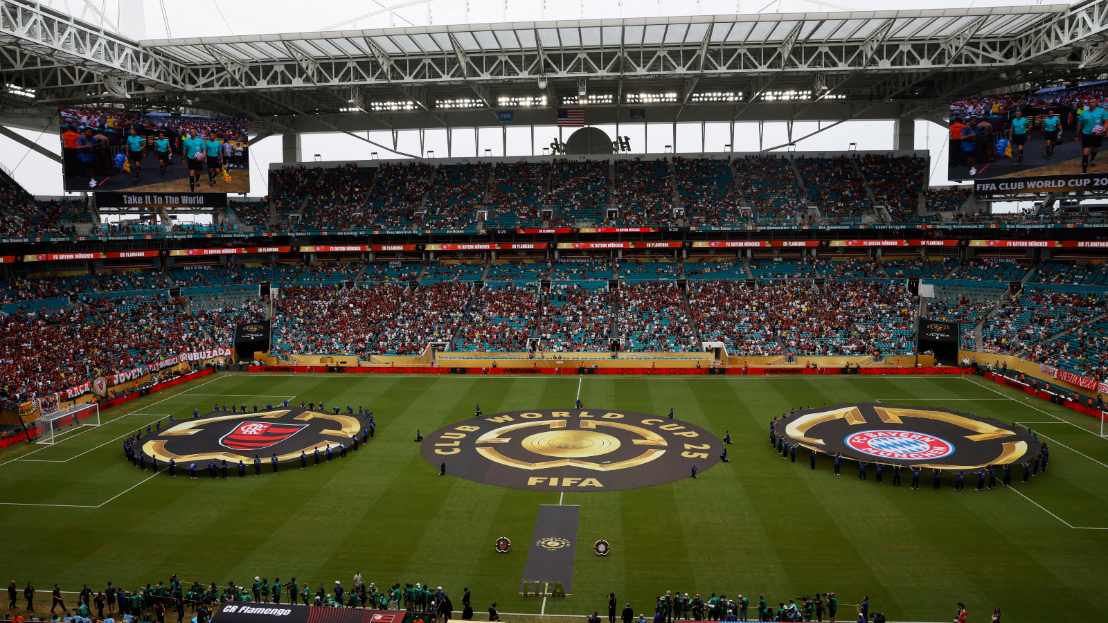 Hard Rock Stadium home of the Miami Dolphins and Miami Hurricanes