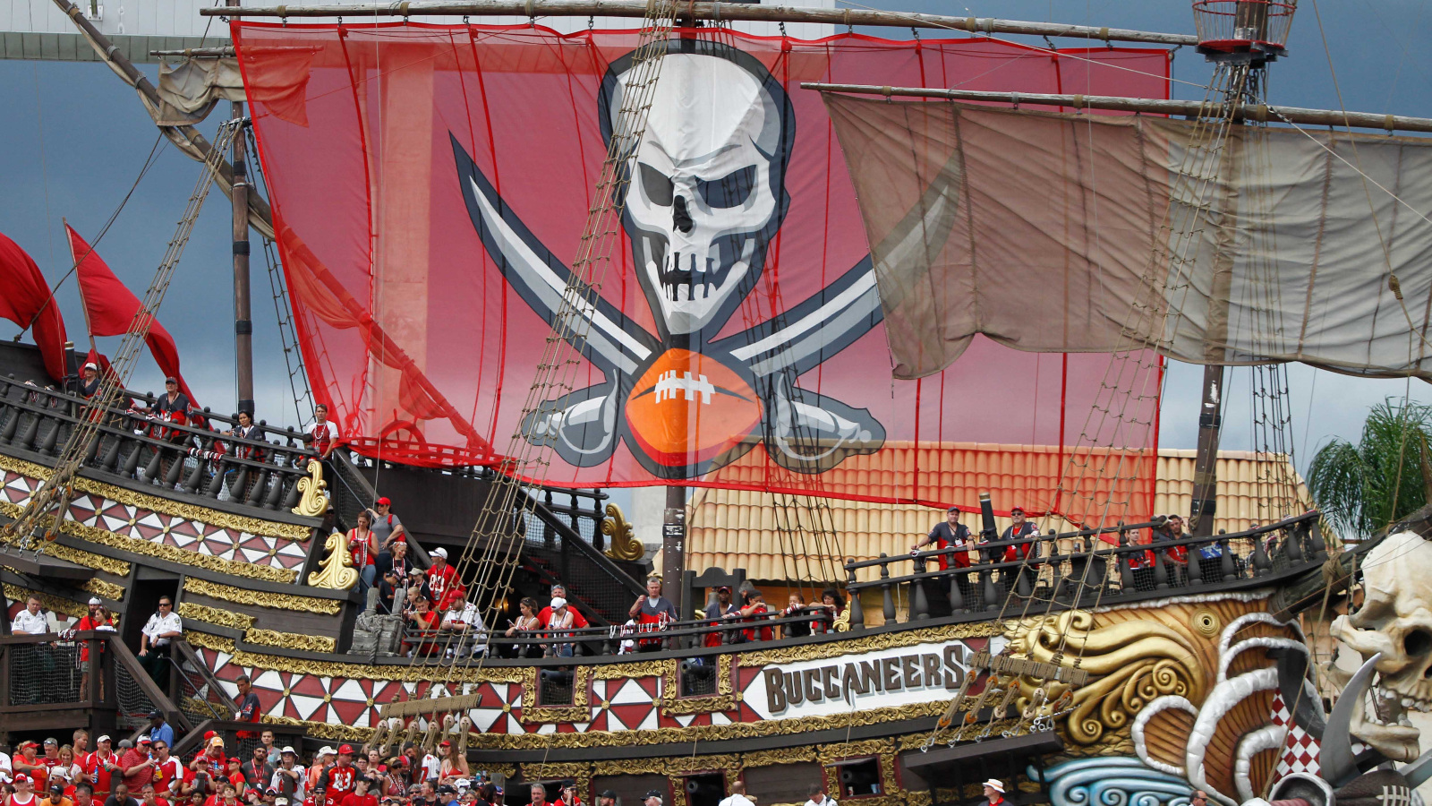 Raymond James Stadium in Florida home of the Tampa Bay Buccaneers