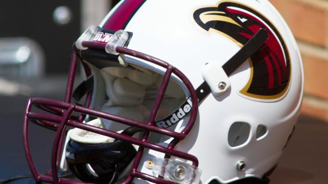 Louisiana Monroe football helmet