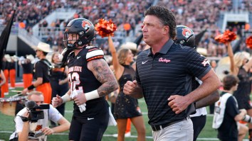 Mike Gundy’s Son Deletes Social Media To Avoid Getting His Dad Fired With Another Scathing Rant