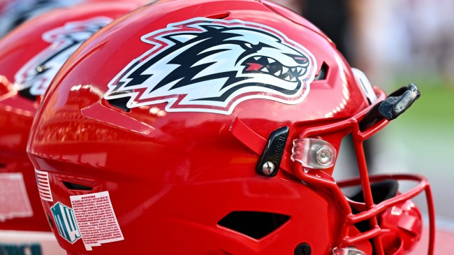 New Mexico football helmet