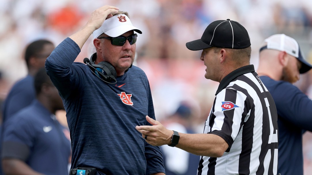 Oklahoma Rules Controversy Auburn Touchdown SEC Hugh Freeze