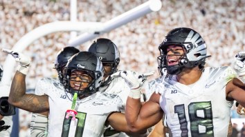Penn State Fans Throw Drinks At Trash-Talking Oregon Players After Team’s Loss