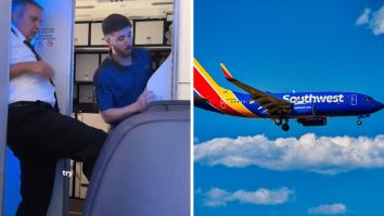 Man Gets Trapped In Bathroom On Southwest Airlines Flight From Florida To Baltimore. Then The Pilot Has To Kick The Door In