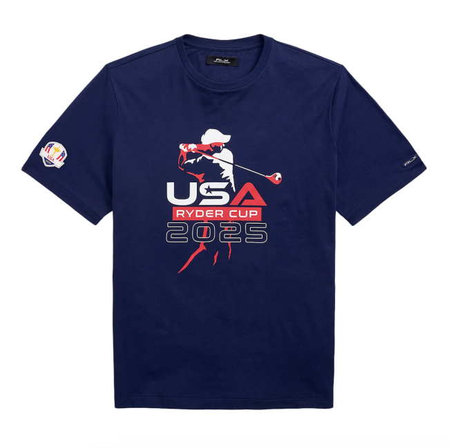 Ralph Lauren Ryder Cup t-shirt with Rory McIlroy silhouette