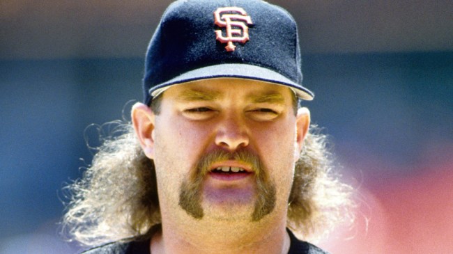 Giants pitcher Rod Beck