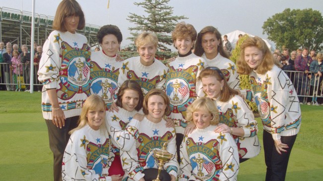 Team Europe Ryder Cup wives in 1993