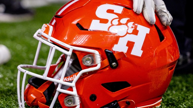 Sam Houston football helmet