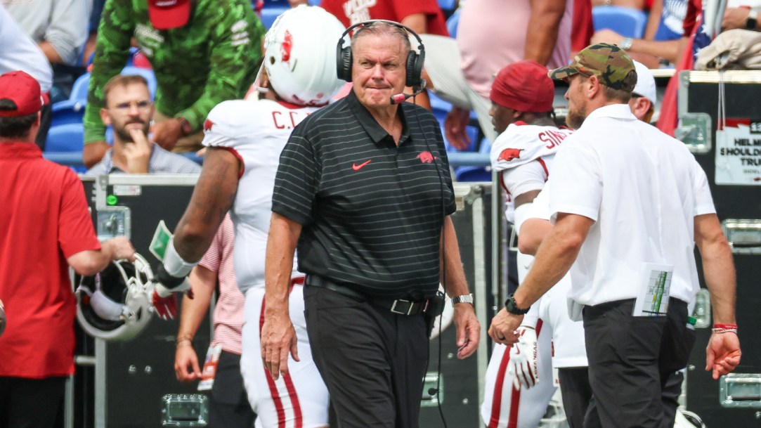 Sam Pittman Fired Arkansas Notre Dame