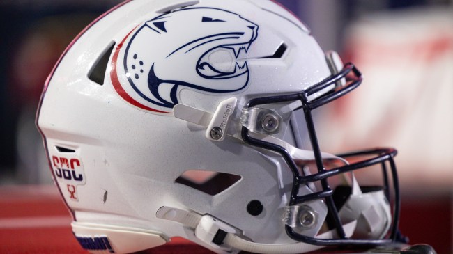 South Alabama football helmet