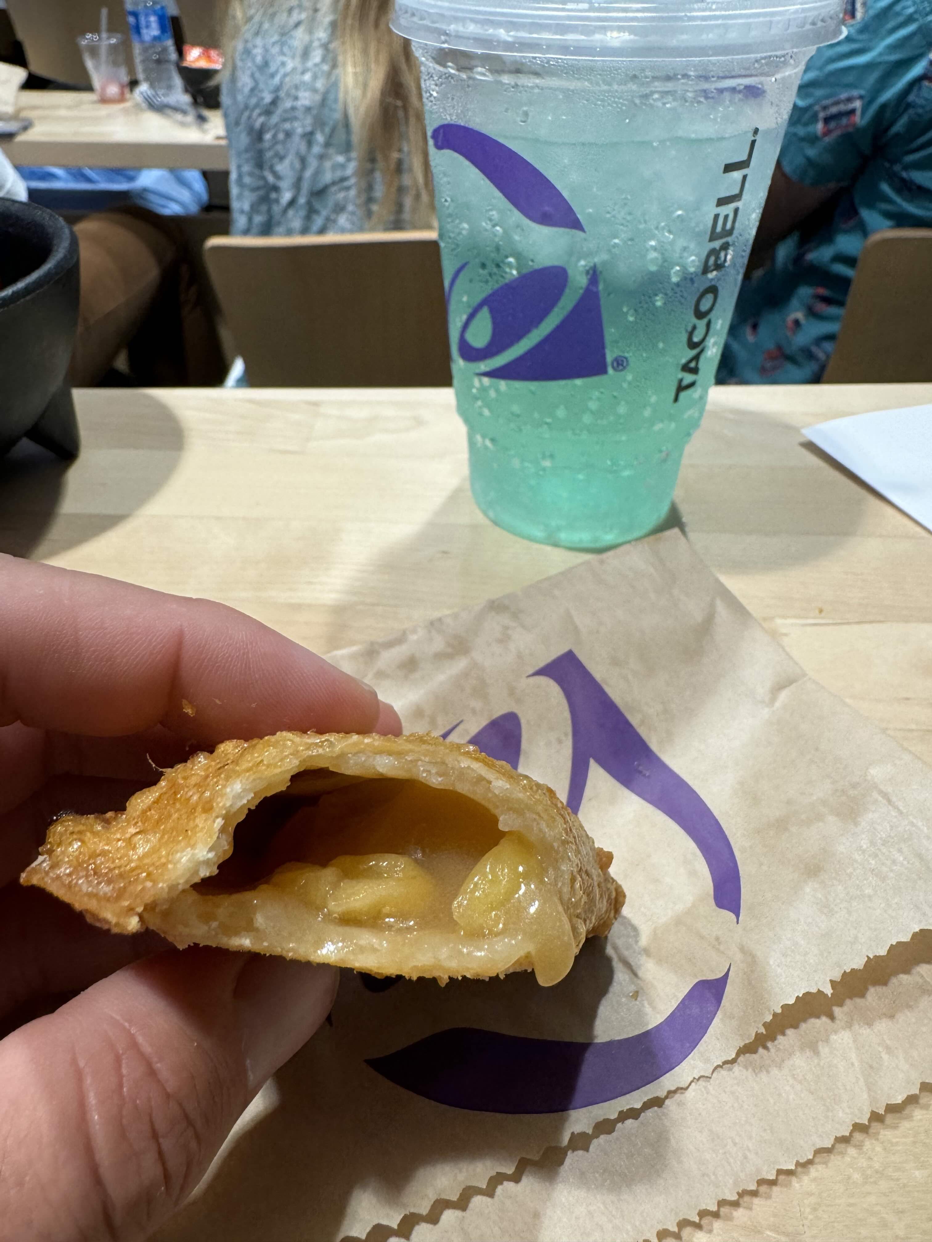 taco bell caramel apple empanada