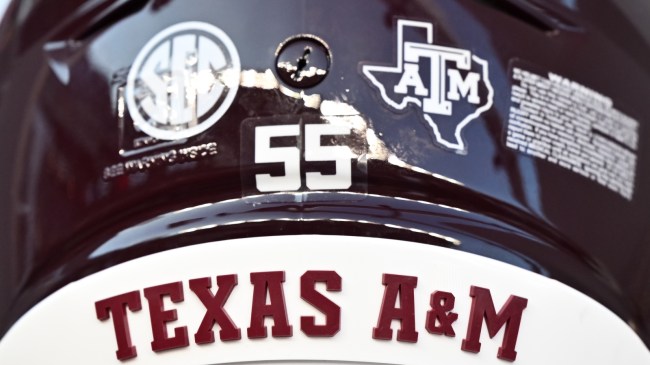 Texas A&M helmet