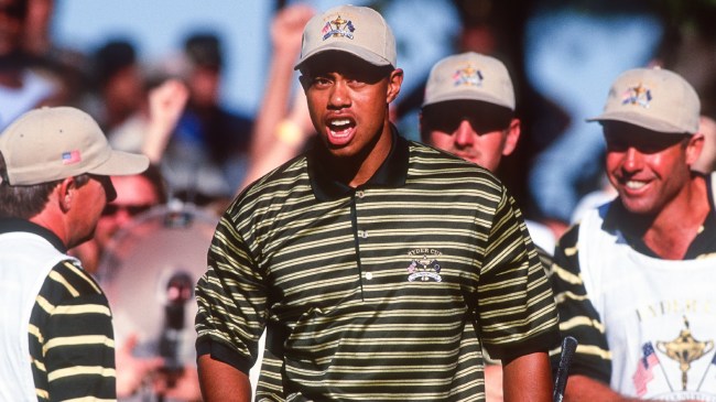 Tiger Woods at 1999 Ryder Cup