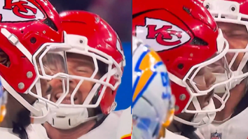 Travis Kelce Loses His Mind & Headbutts Teammate, Yells At Him After Penalty