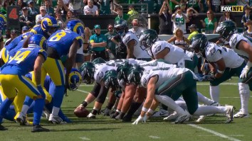 NFL Referees Missed Obvious False Start On Latest Eagles ‘Tush Push’ After Vowing To Penalize Illegal Play