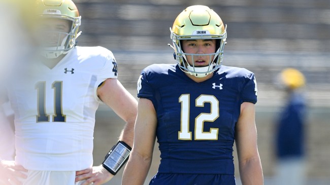 Tyler Buchner, Notre Dame Fighting Irish