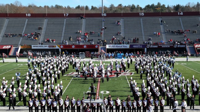UMass marching band