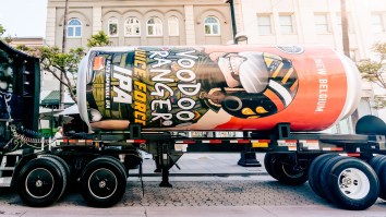Voodoo Ranger Is Crashing Tailgates With A 21-Foot Juice Force IPA Tanker