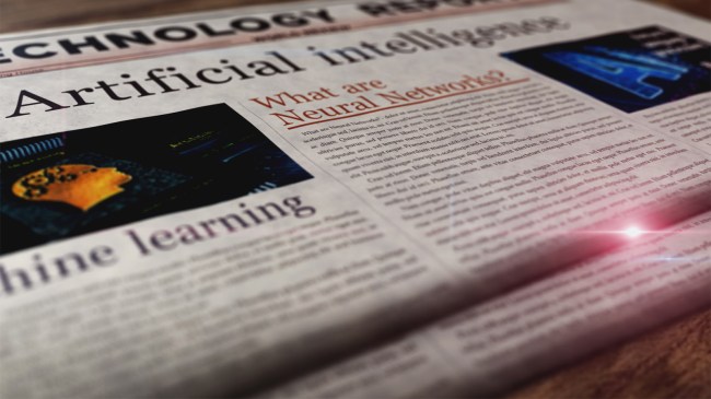 Artificial-intelligence-newspaper