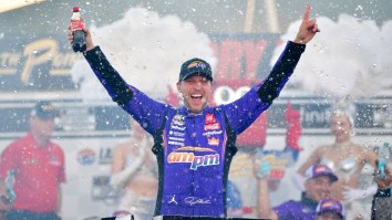 NASCAR Star Denny Hamlin Says He’s Trying To Win Championship For Dying Father