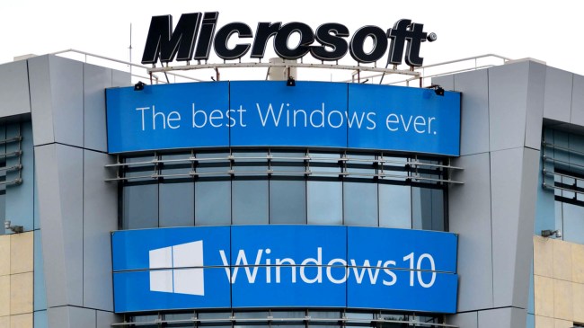 Facade-of-the-headquarter-of-Microsoft-Windows-10