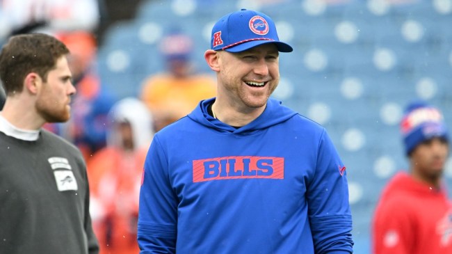 Buffalo Bills offensive coordinator Joe Brady