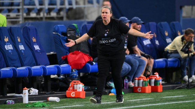 NWSL Seattle Reign Coach Laura Harvey
