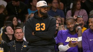 LeBron James and Bronny James