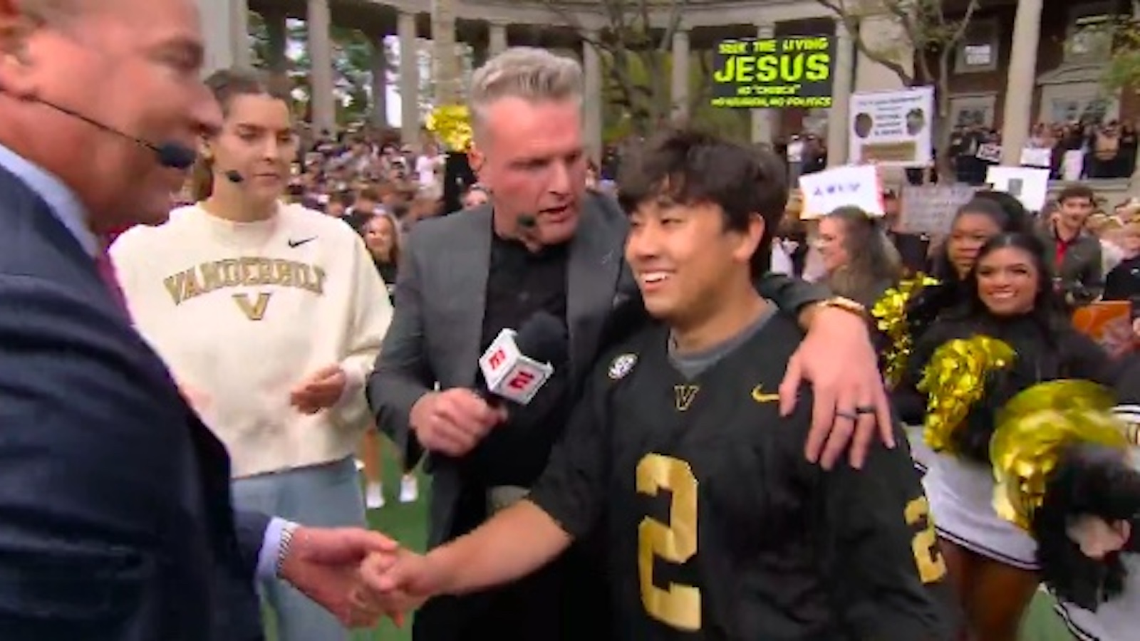 pat mcafee kicking contest