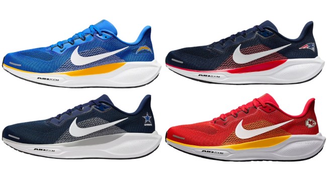 Nike Pegasus 41 shoes for NFL Week 8
