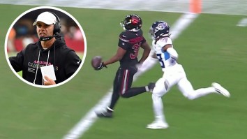 Cardinals HC Jonathan Gannon Seen Chewing Out RB Emari Demercado On Sideline After Game-Changing Goal Line Fumble