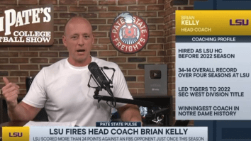 College Football Insider Josh Pate Flamed For Hilarious Brian Kelly Flip-Flop After LSU Firing