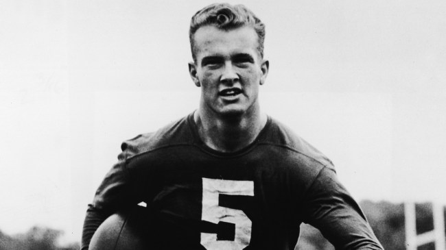 Notre Dame QB Paul Hornung