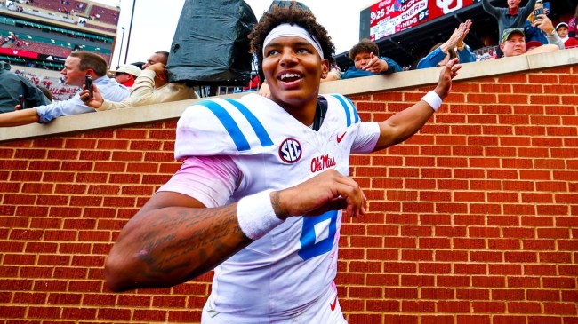 Ole Miss Rebels QB Trinidad Chambliss