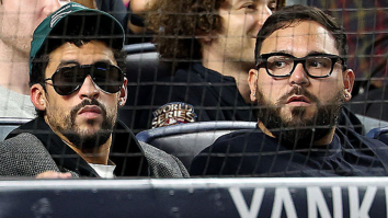 Bad Bunny Refused To Stand During ‘God Bless America’ Because He Was Apparently Angry At President Trump Over Past Comments