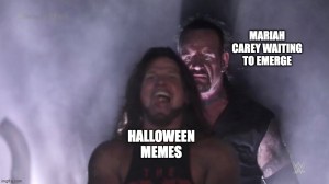 best Halloween meme about Mariah Carey