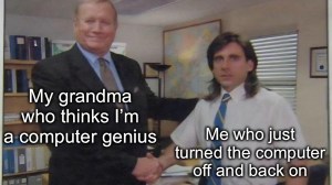 best meme about Michael Scott and computers