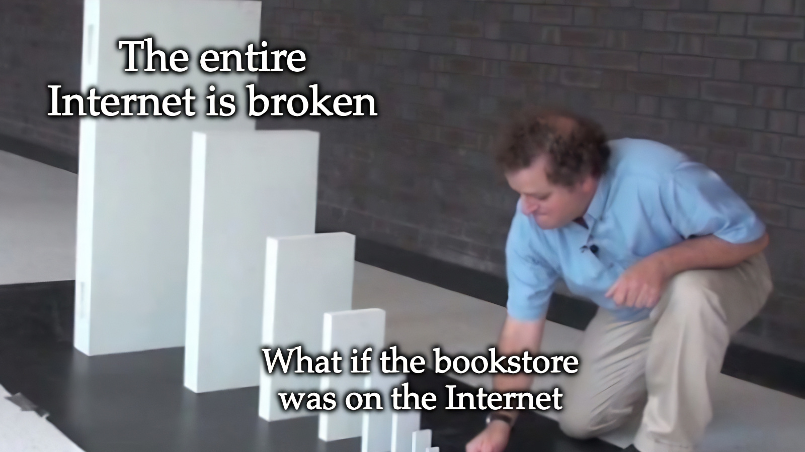 best memes about the internet crashing worldwide