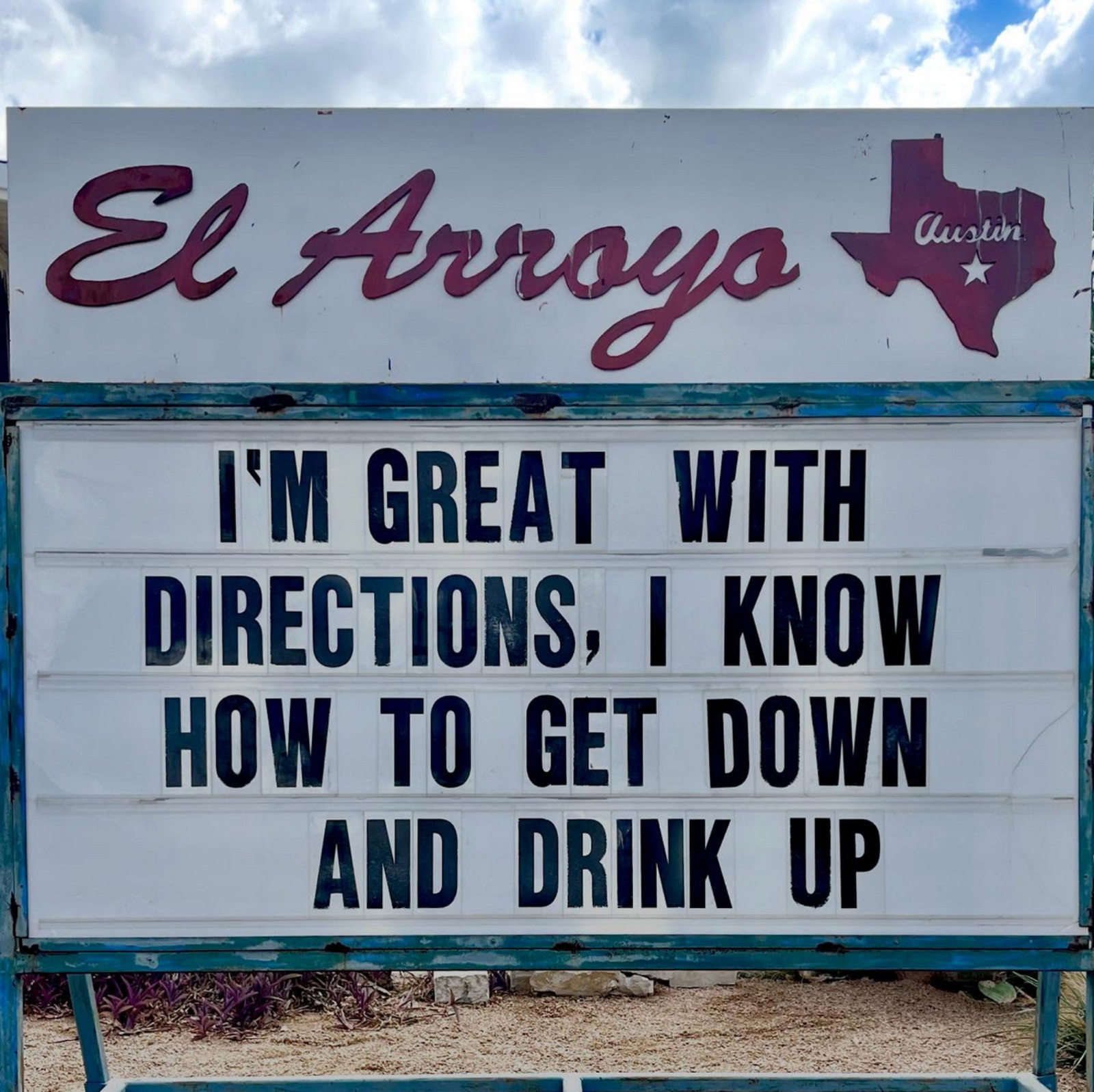 best new meme el arroyo sign get up get down