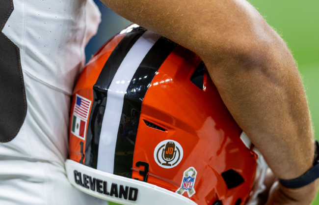 Cleveland Browns helmet